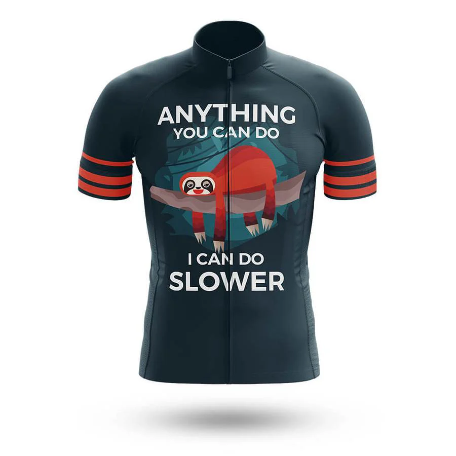 Sloth Can Do Slower Men's Short Sleeve Cycling Kit - Image 3