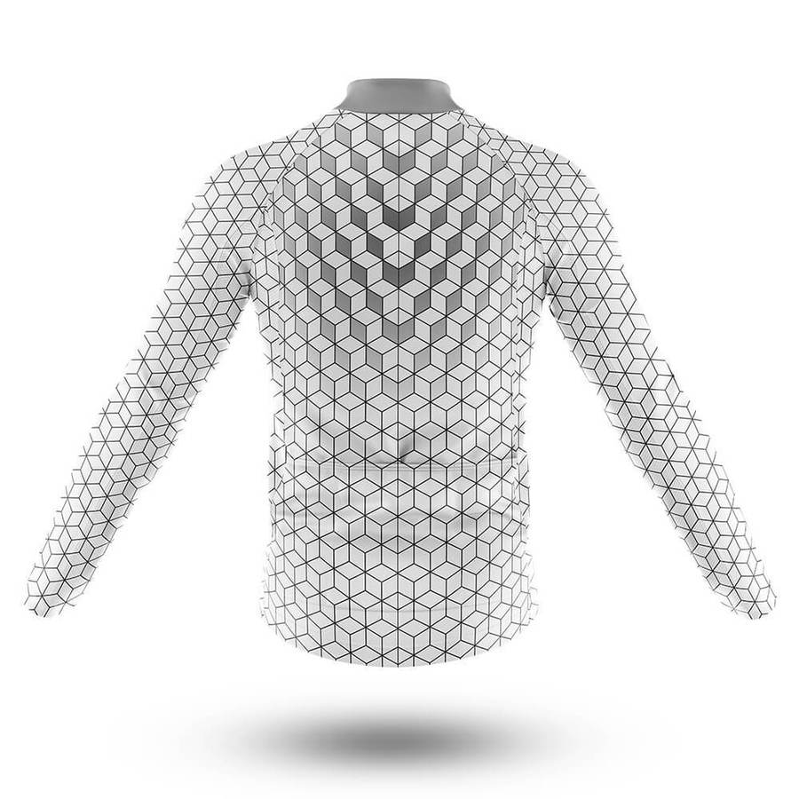 USA Men's Long Sleeve Cycling Jersey - Image 2