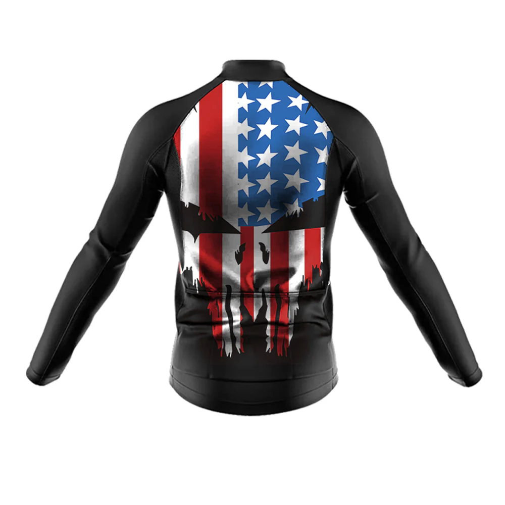 USA Men's Long Sleeve Cycling Kit - Image 5