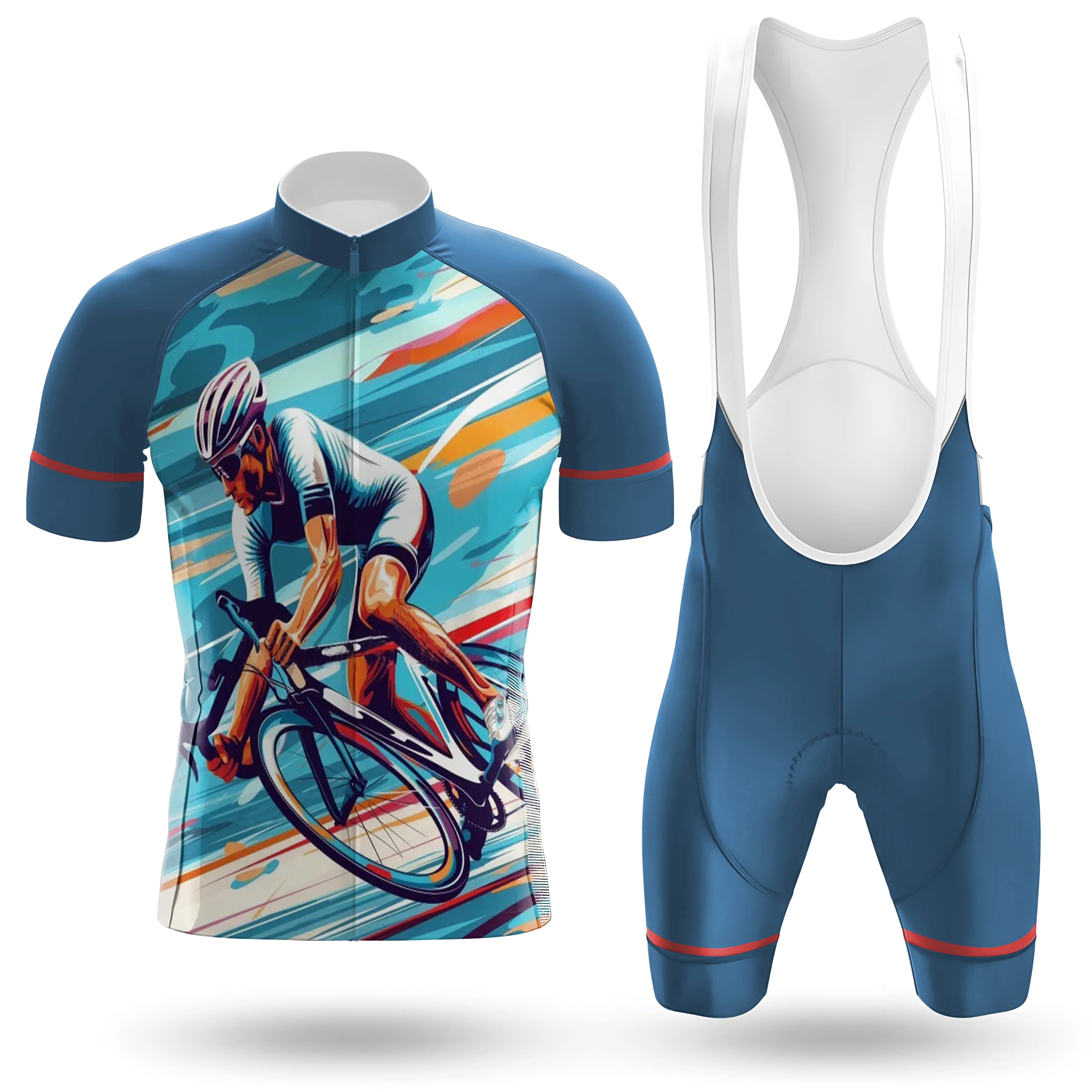 Vibrant Bike Men's Cycling Kit